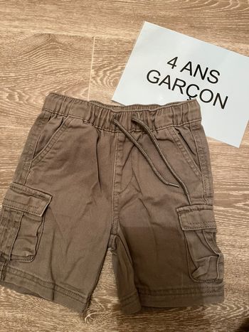 Short Garçon 4 ans