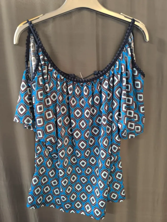 317817 haut MC épaules dénudées femme 38 cache cache - photo numéro 2