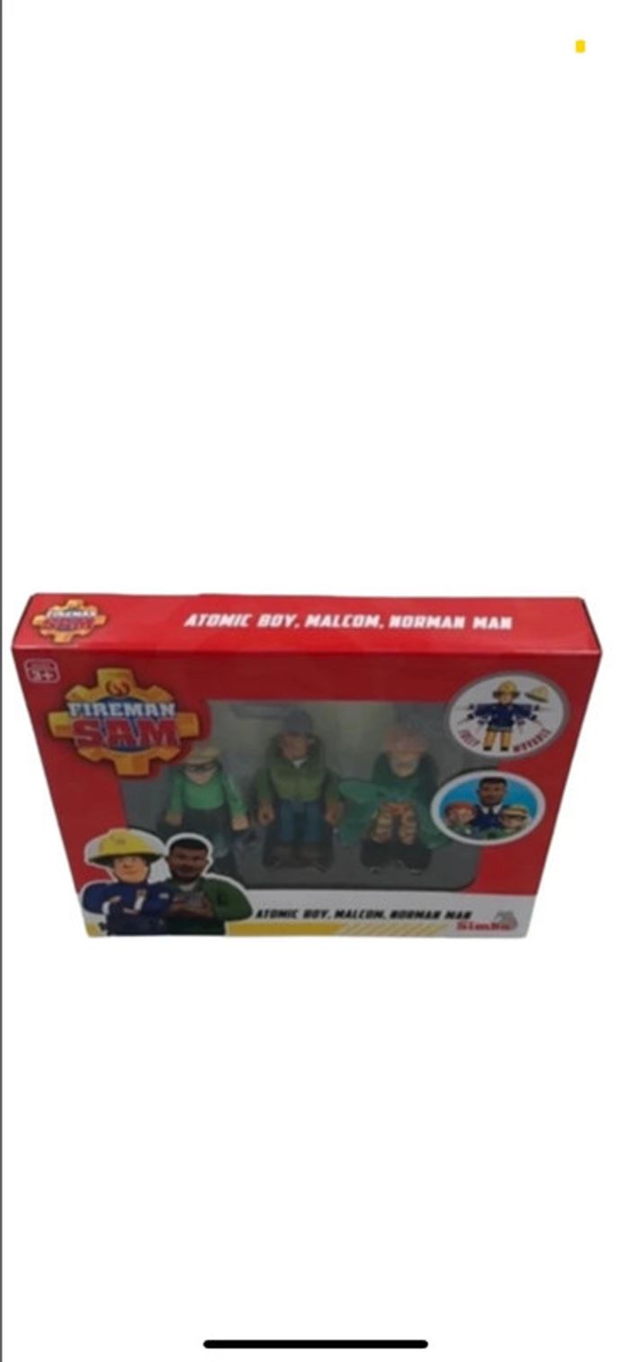 Coffret Fireman Sam / Sam le pompier X 3 figurines Simba neuf - photo numéro 6