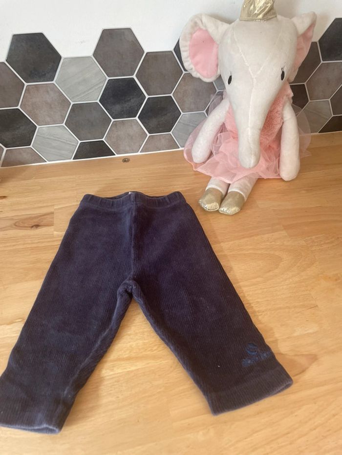 Legging en velours épais Absorba 3 mois