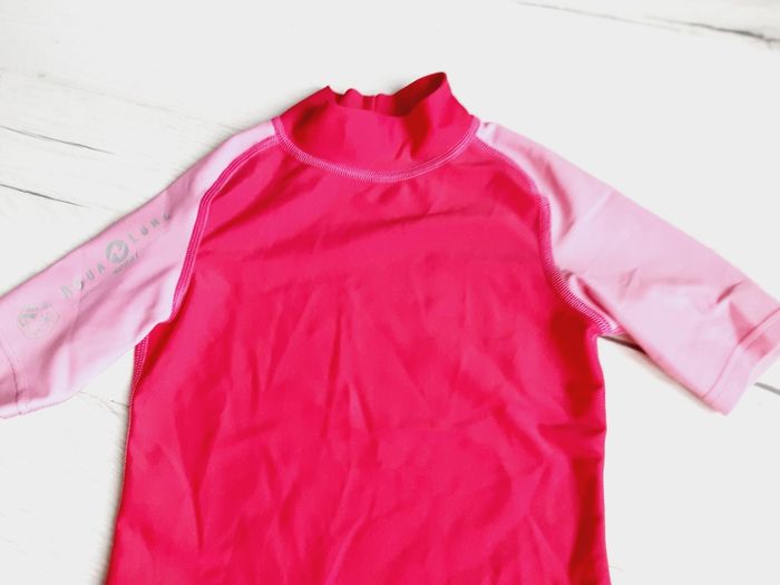 Vêtement fille maillot de bain anti uv rose Aqua Lung 4 ans - photo numéro 2