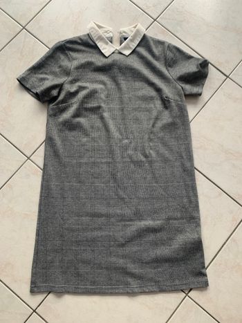 Robe carreaux noirs et blancs