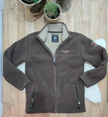 Gilet polaire marron taille M