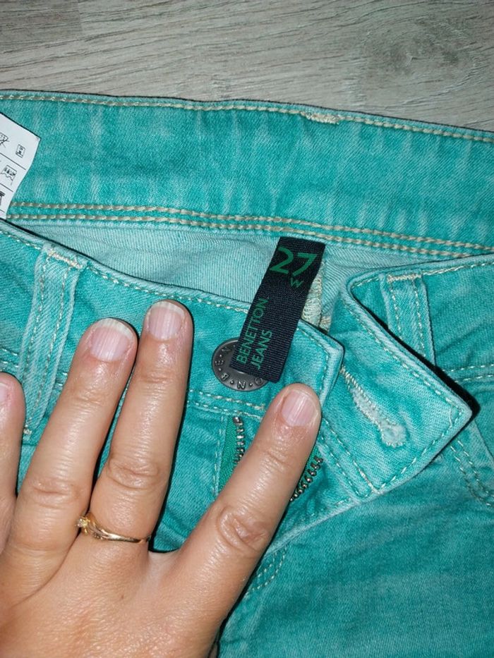 Jean femme skinny benetton 37 - photo numéro 2