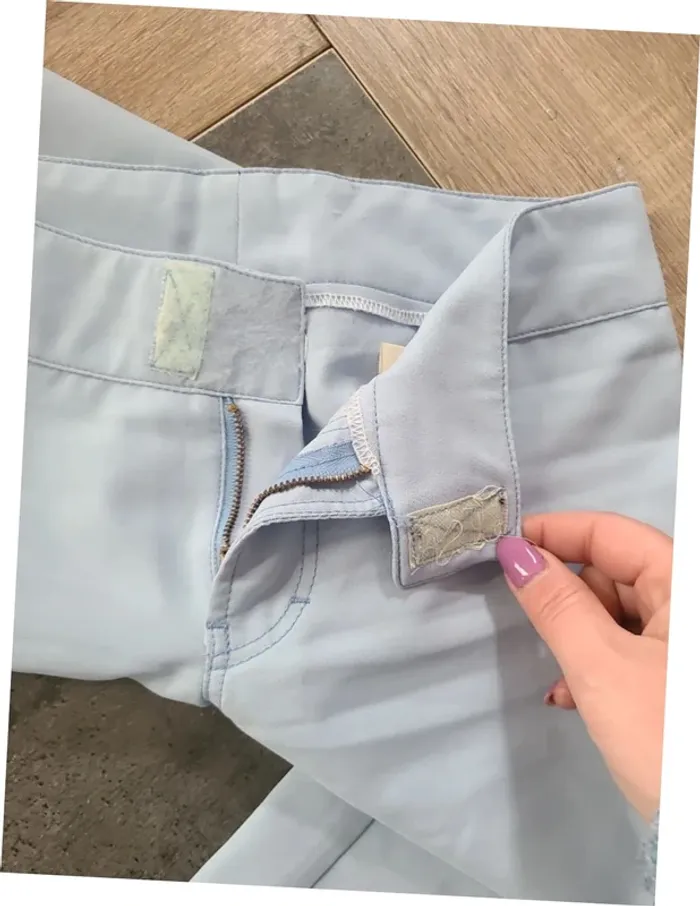 Pantalon bleu taille XS - photo numéro 3