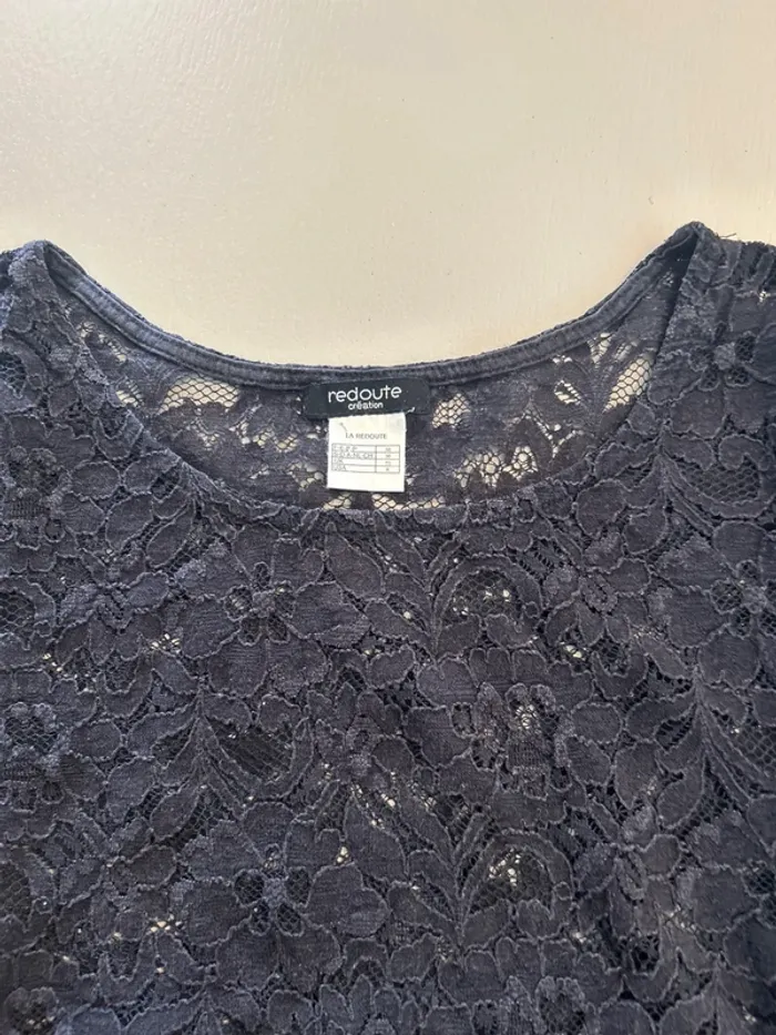 TEE shirt dentelle - photo numéro 2