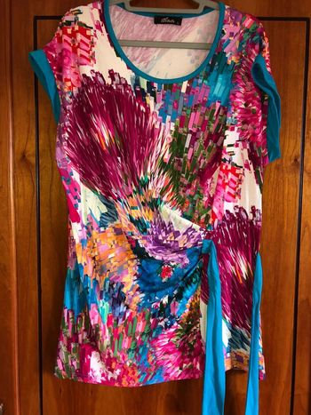 Tunique multicolore 40