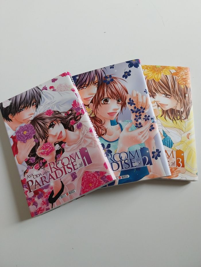 3 mangas - série complète- romance - Room paradise