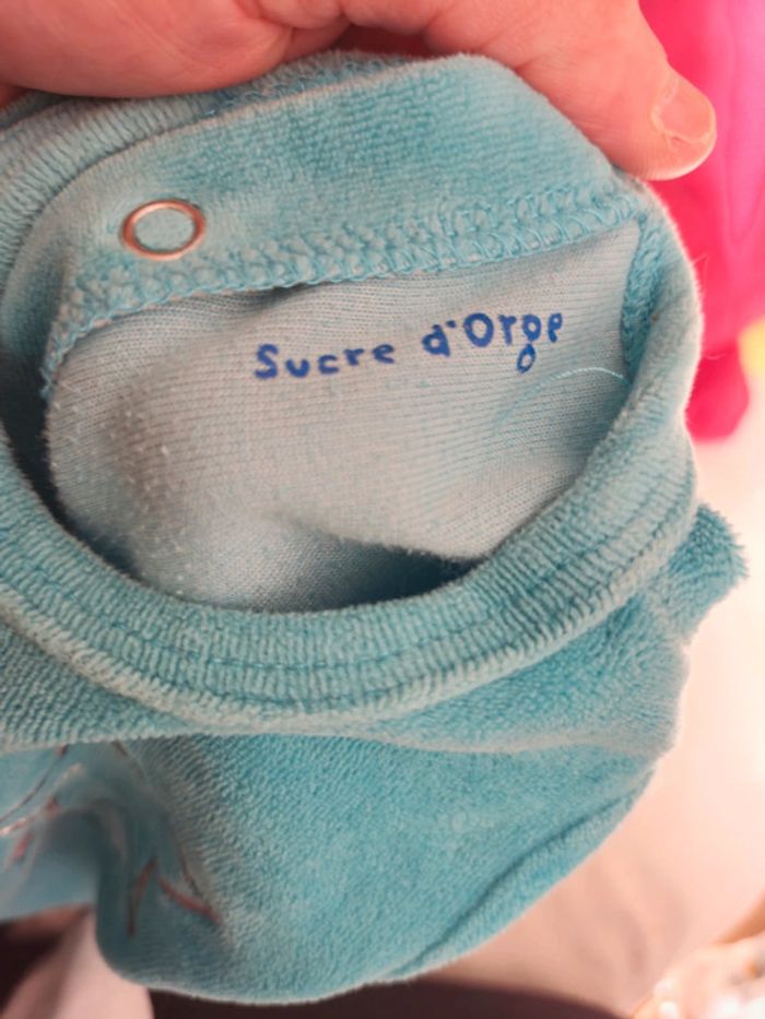 Lot 2 pyjama 9 mois kiabi sucre d orge - photo numéro 3