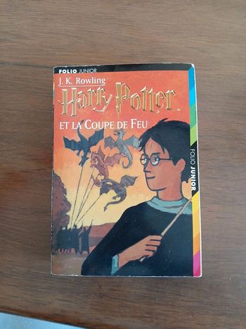 Livre harry potter et la coupe de feu folio junior