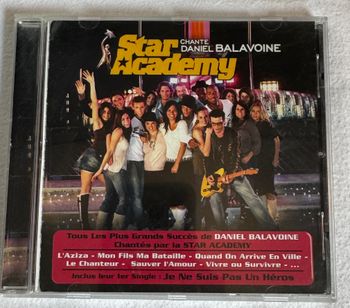 CD Star Académy 5 Chante Balavoine