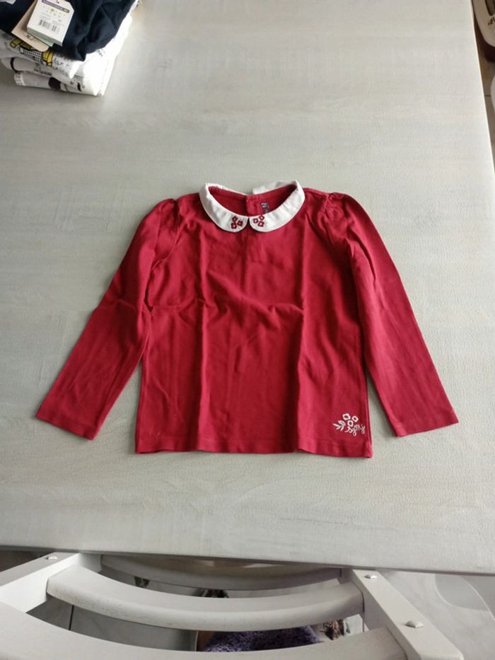 Blouse col claudine sergent major