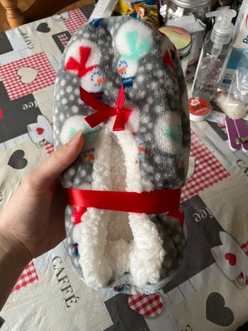 Chaussons à motifs de noël, taille unique