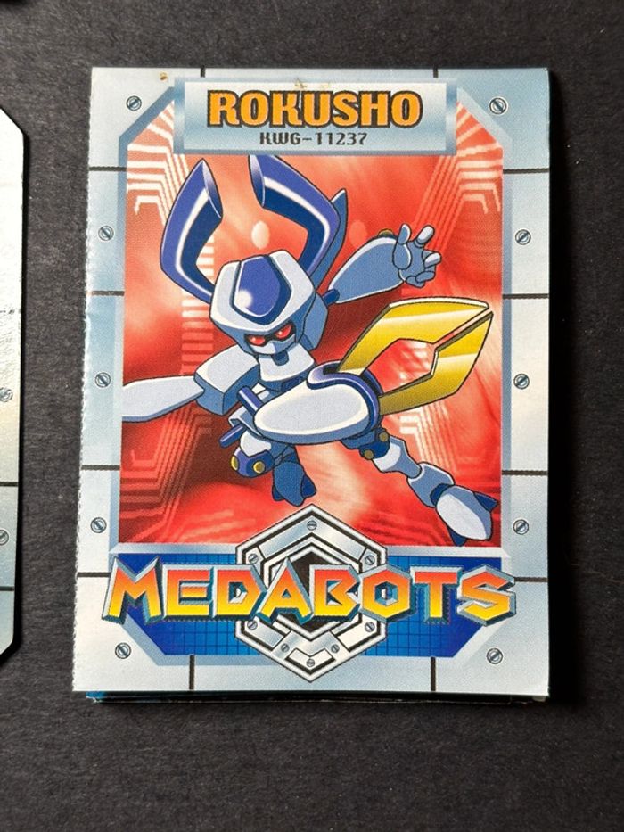 Jouet figurine action figure vintage Hasbro takara medabots , Rokusho kwg-11237 - photo numéro 3