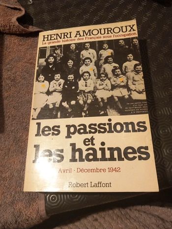 Livre Les passions et les haines