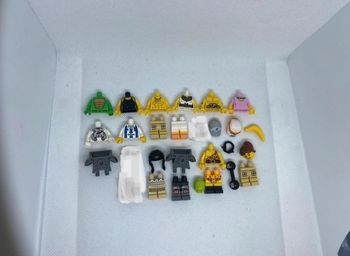 Lot de 26 morceaux de minifigurine lego, idéal pour compléter les votre