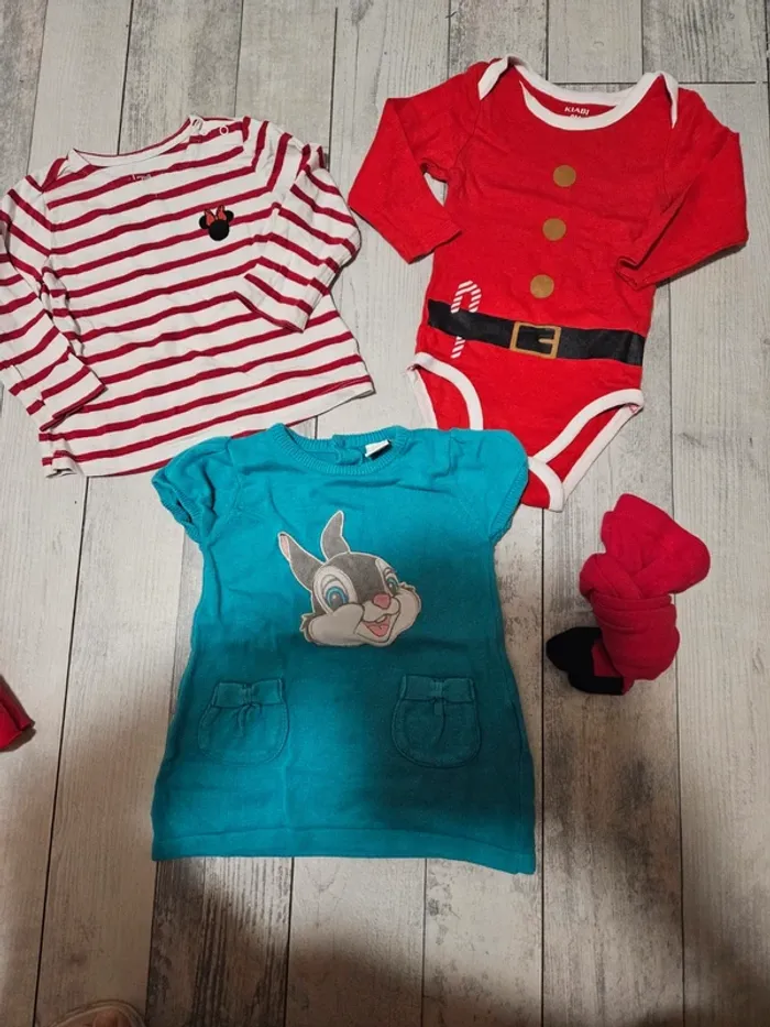 Lot 9 mois fille hiver - photo numéro 3
