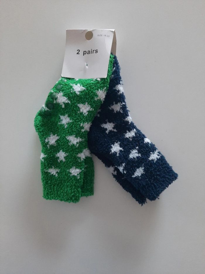 Chaussettes enfant pilou chaudes neuf sans étiquette 🏷