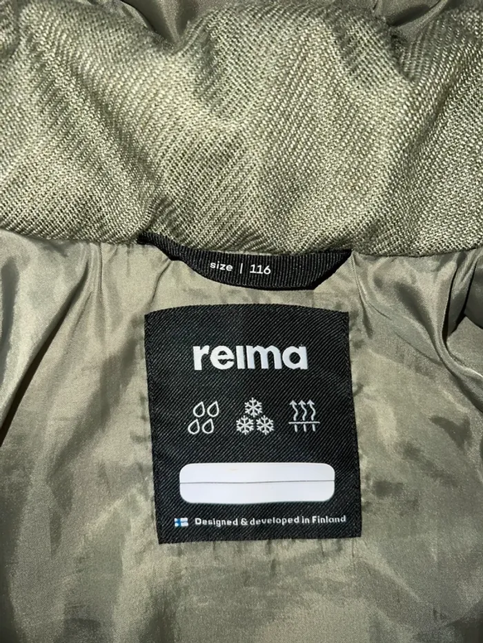 Manteau grand froid de la marque Reima couleur Kaki - photo numéro 3