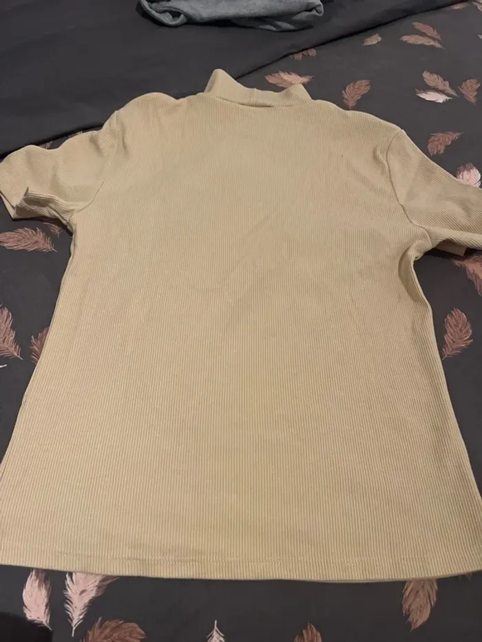 TEE shirt beige - photo numéro 3