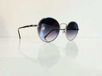 Lunette de soleil femme argenté verres dégradés UV protection catégorie 3 taille small