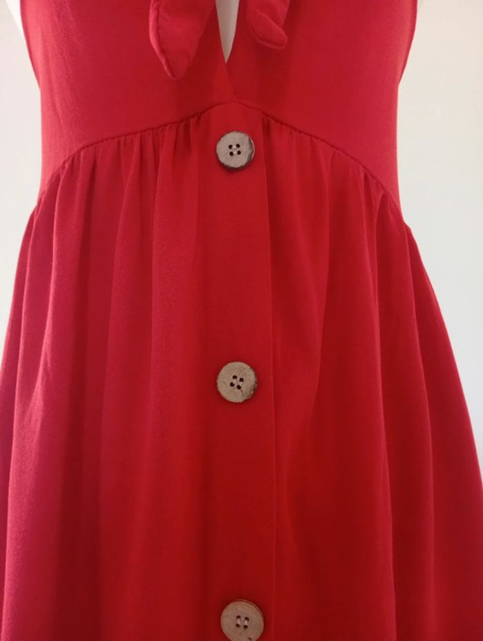 Sud Express - robe rouge, taille 38 | printemps été - photo numéro 6