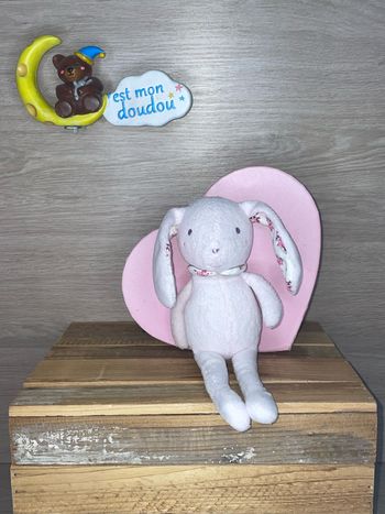 GDB43 doudou lapin 🐰 grain de blé