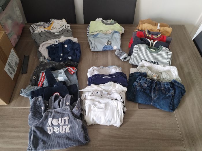 Lot vêtements garçon 6mois