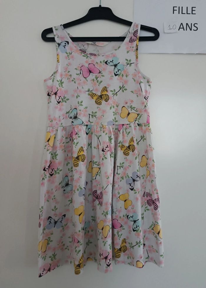 Robe papillons 8/10 ans H&M