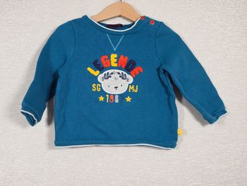 Pull bleu sergent major 24 mois 86 cm 