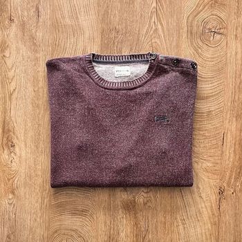 Pull vintage violet Jack & Jones pour homme, taille XL