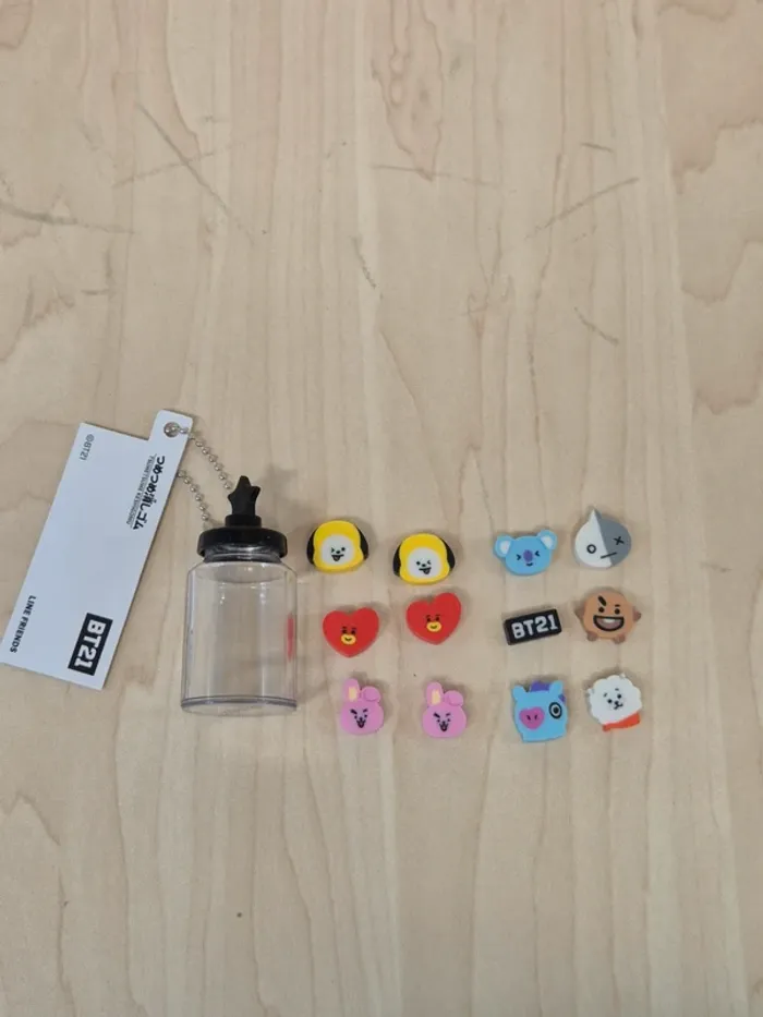 Mini gommes Tsume Tsume Keshigomu BT21 - photo numéro 2