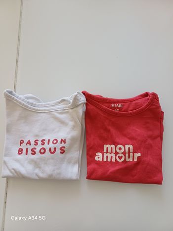 Tee shirt manches courtes