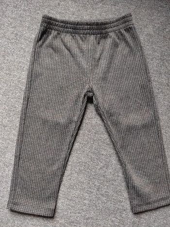 Pantalon motif pied de poule