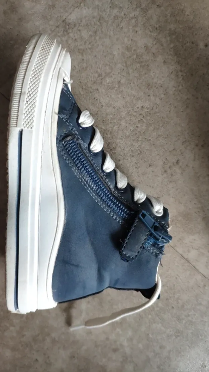 Chaussures montantes bleu marine 24 charlie et friends - photo numéro 7