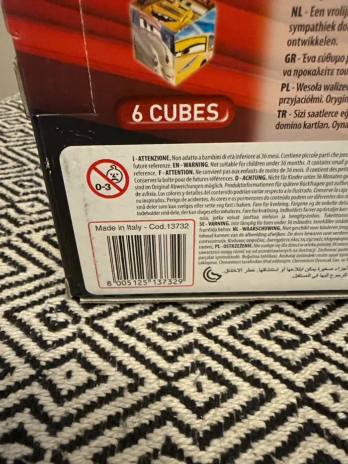 Clémentoni - Edukit 4 en 1 - Cars 3 - Mémo, Domino, Puzzle et Cubes  -3 ans et + - photo numéro 3