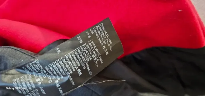 Manteau Caban Laine One Step by IKKS Taille 40 - photo numéro 8