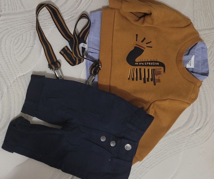 Lot vêtements bébé garçon de 0 à 18 mois  possibilité d'autre photos - photo numéro 8