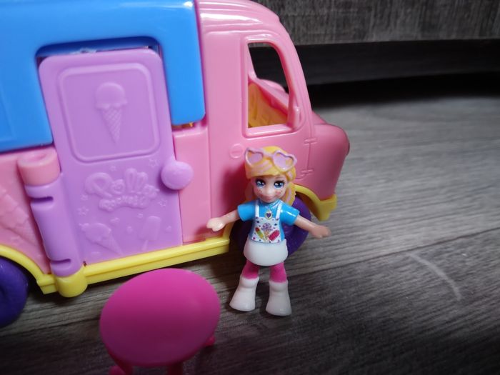 Polly pocket camion de glace - photo numéro 2