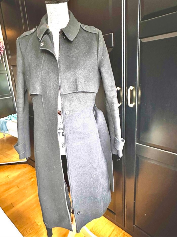 Manteau laine bouillie - photo numéro 2