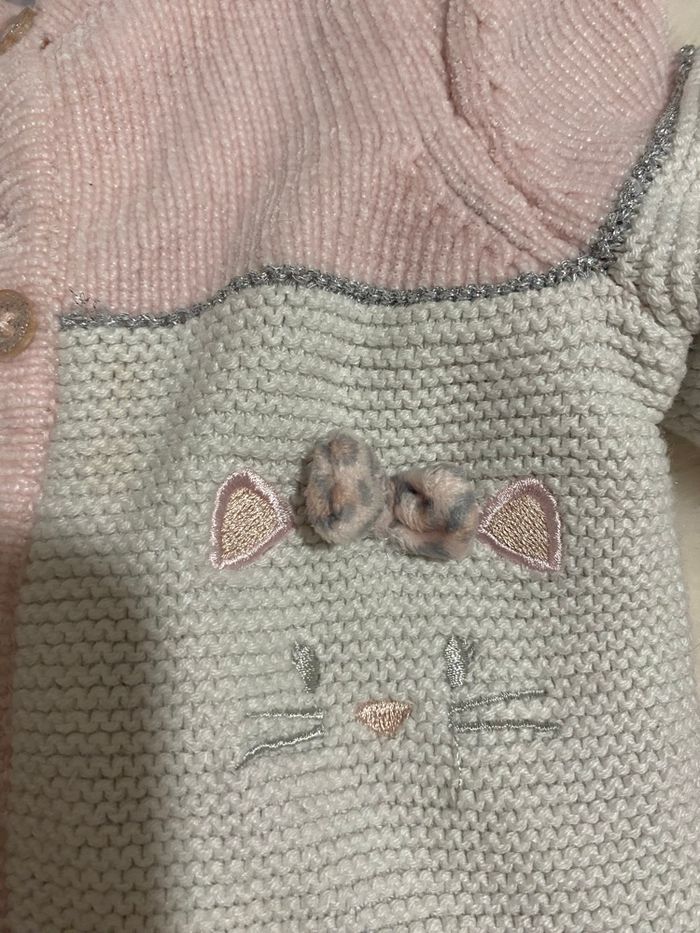 🧸 Gilet chaud Orchestra doublé polaire - Taille 18 mois TBE - photo numéro 4