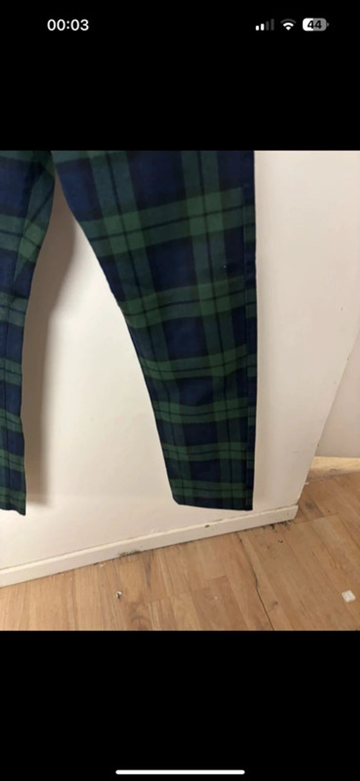 Jean Façonnable neuf à carreaux - Taille 27 - photo numéro 7
