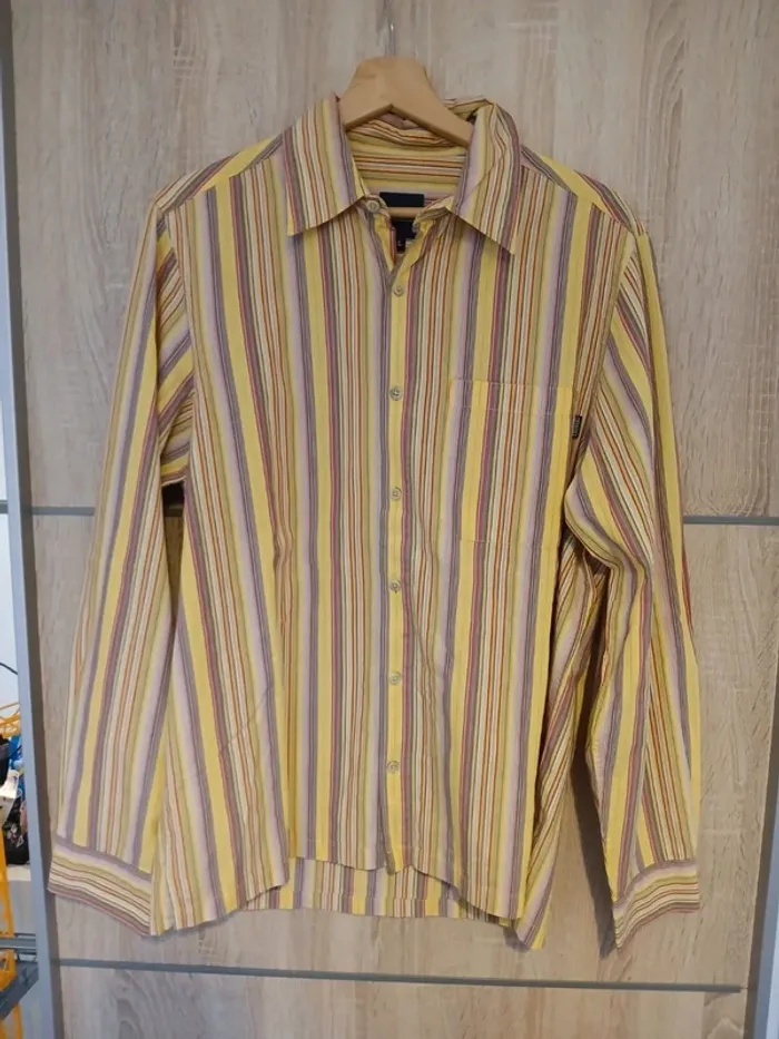 Chemise multicolore aigle L