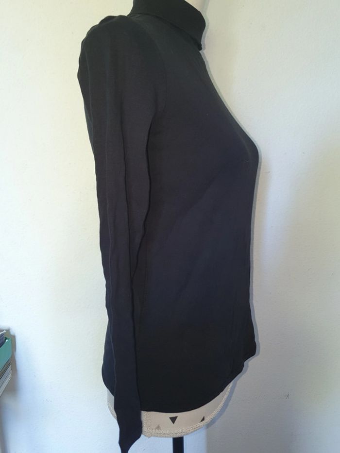 t shirt col roulé manches longues kiabi 12 ans - photo numéro 2