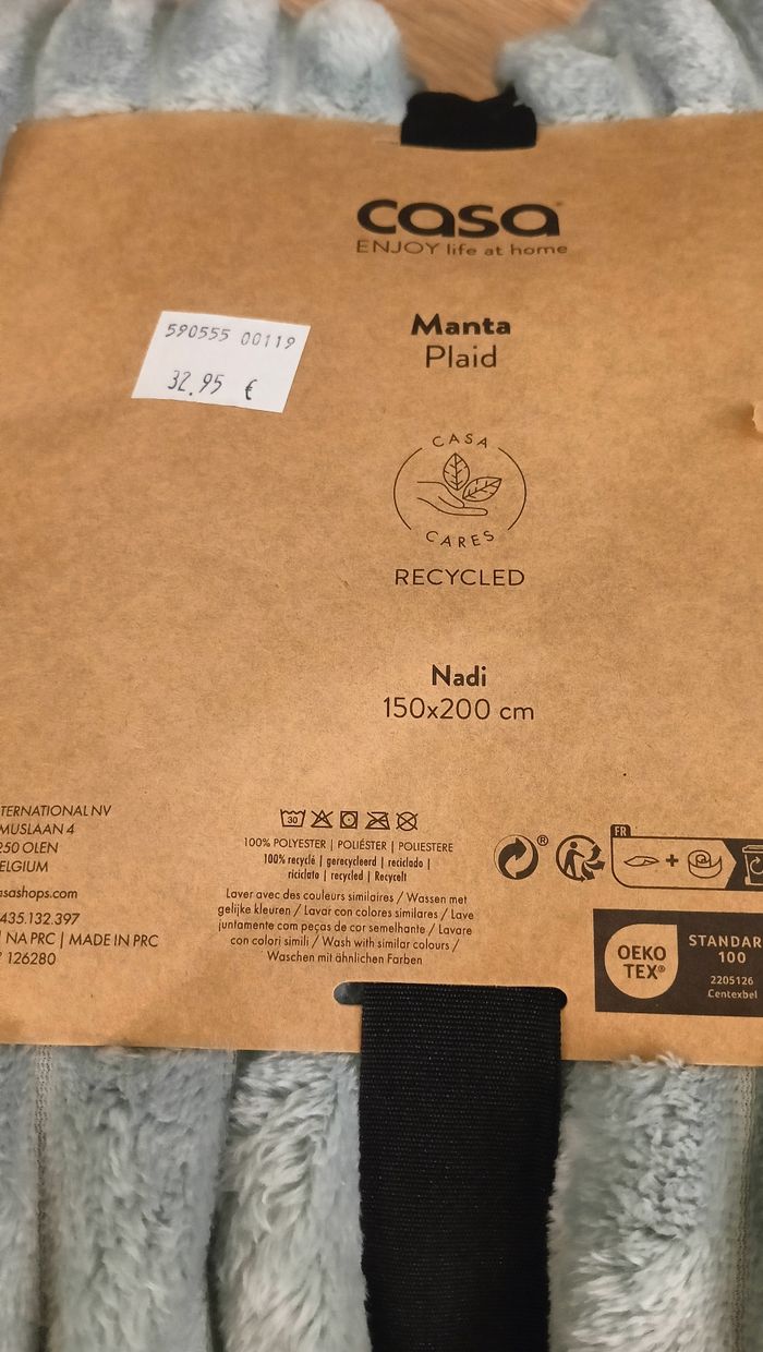 Plaid casa  150*200 - photo numéro 3