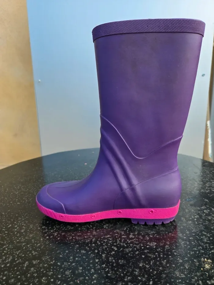 Bottes violettes taille 33 - photo numéro 12