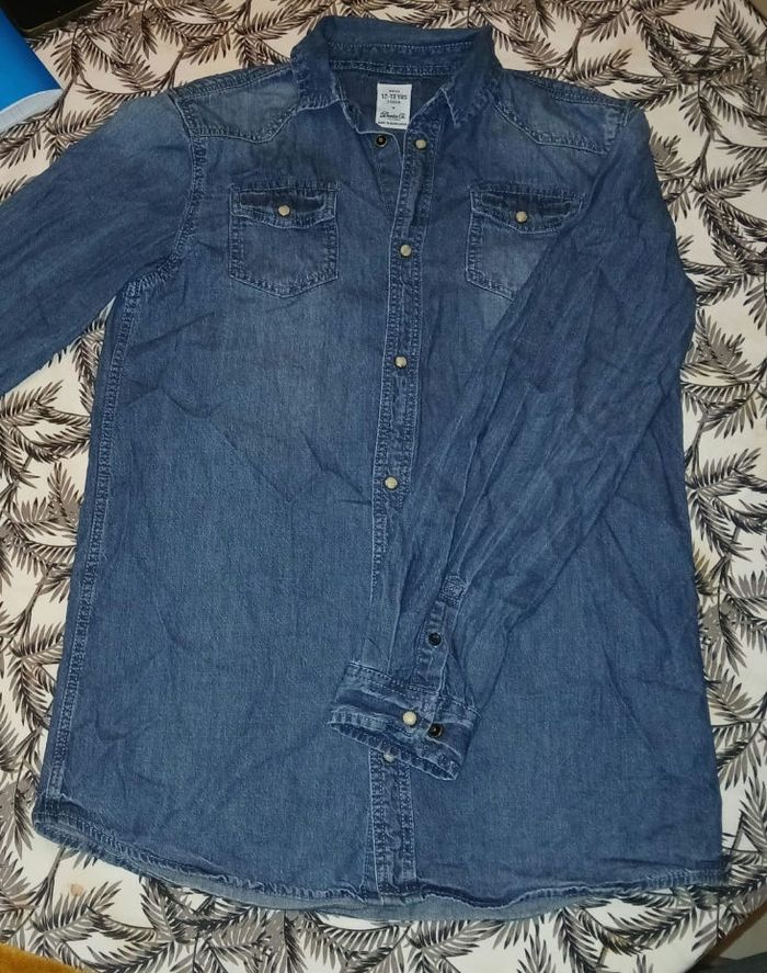Chemise jeans