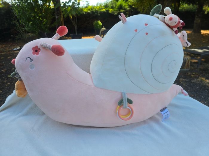 Grande peluche escargot d'éveil - photo numéro 4