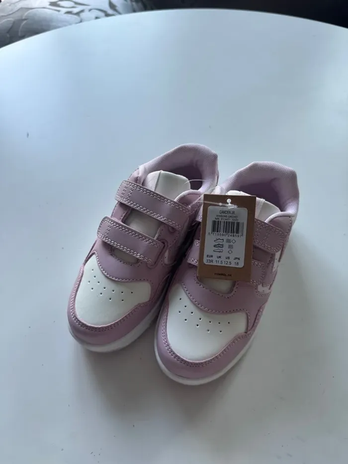Baskets Hummel rose et blanc – Taille 33 – Neuves étiquette - photo numéro 6