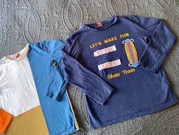 2 t-shirts longue manche tape à l’œil 🌸 12ans